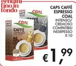 Superstore Coal Caps Caffè Espresso Coal offerta
