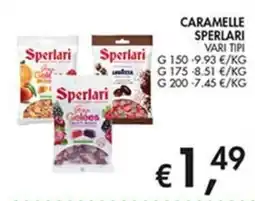 Superstore Coal Caramelle Sperlari vari tipi offerta