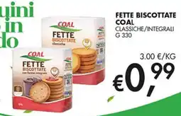 Superstore Coal Fette biscottate Coal offerta