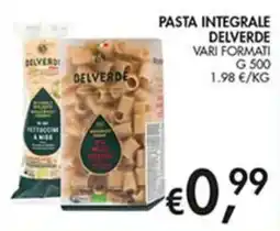Superstore Coal Pasta integrale Delverde offerta