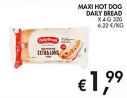 Superstore Coal DailyBread maxi hot dog daily bread extra long offerta
