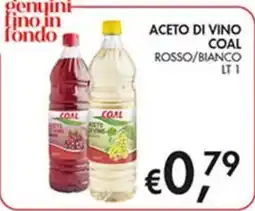Superstore Coal Aceto di vino Coal offerta