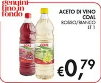 Superstore Coal Aceto di vino Coal offerta