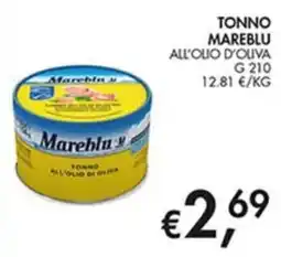 Superstore Coal Tonno Mareblu all'olio di oliva offerta