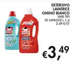 Superstore Coal Detersivo lavatrice Omino Bianco offerta