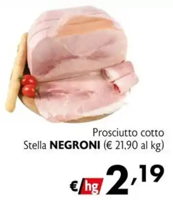 Prosciutto cotto Stella NEGRONI