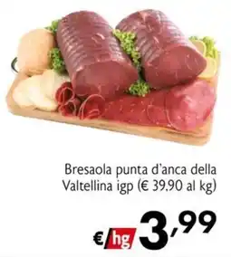 Maxi Supermercati Bresaola punta d'anca della Valtellina igp offerta