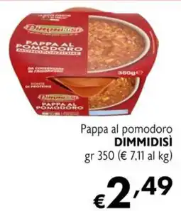 Maxi Supermercati Pappa al pomodoro Dimmidisi offerta
