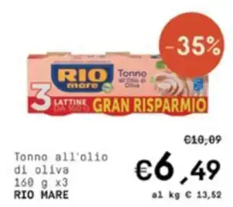 Tonno all'olio di oliva RIO MARE