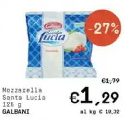 Borello Supermercati Mozzarella Santa Lucia offerta