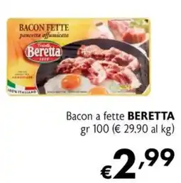 Maxi Supermercati Bacon a fette Beretta offerta