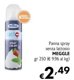 Maxi Supermercati Panna spray senza lattosio Meggle offerta