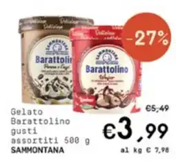 Borello Supermercati Gelato Barattolino Sammontana offerta