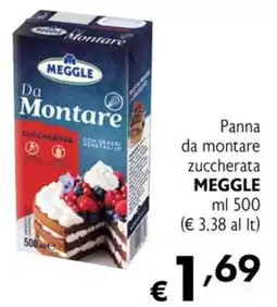 Maxi Supermercati Panna da montare zuccherata Meggle offerta
