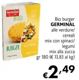 Maxi Supermercati Bio burger GERMINAL offerta