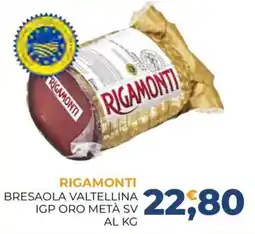 Moderna Rigamonti bresaola valtellina offerta