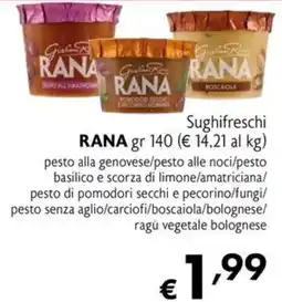 Maxi Supermercati Sughifreschi RANA offerta