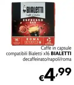 Maxi Supermercati Caffè in capsule compatibili Bialetti offerta