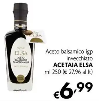 Aceto balsamico igp invecchiato Acetaia Elsa