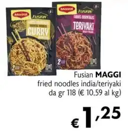 Maxi Supermercati Fusian MAGGI fried noodles offerta
