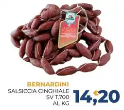 Moderna Bernardini Salsiccia Cinghiale offerta