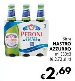 Maxi Supermercati Peroni Nastro Azzurro offerta