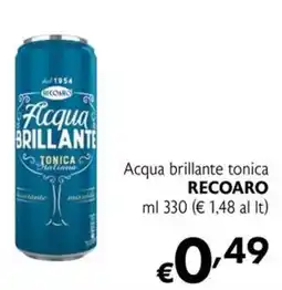Maxi Supermercati Recoaro acqua brillante tonica offerta