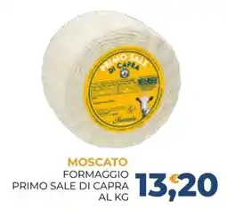 Moderna Moscato formaggio primo sale di capra offerta