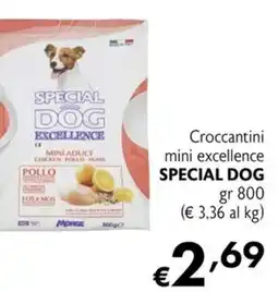 Maxi Supermercati Croccantini mini excellence SPECIAL DOG offerta