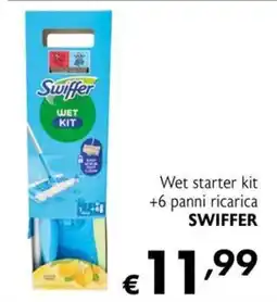 Maxi Supermercati Wet starter kit SWIFFER offerta