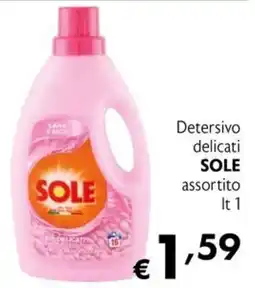 Maxi Supermercati Detersivo delicati SOLE offerta