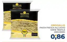 Moderna Orogiallo pasta fresca all'uovo offerta
