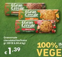 Maxi Supermercati Gran cereale cioccolato/riso/frutta offerta
