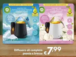 Maxi Supermercati Diffusore oli completo peonia e brezza offerta