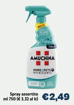 Maxi Supermercati Amuchina home & pets igienizzante offerta