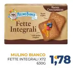 Moderna Mulino Bianco Fette Integrali offerta