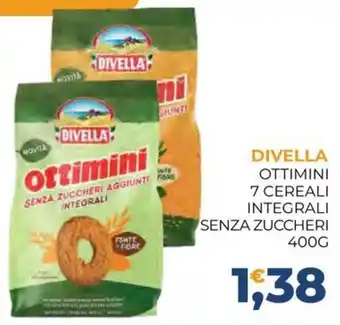 Divella ottimini 7 cereali integrali senza zuccheri
