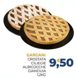 Moderna Gargani crostata ciliegie albicocche gianduia offerta