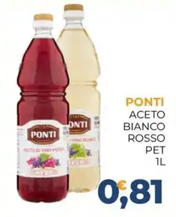 Moderna Aceto di vino rosso Ponti offerta