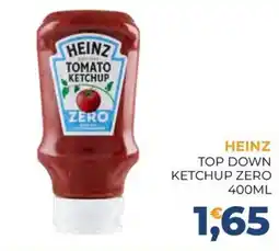 Moderna Heinz ketchup zero offerta