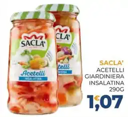 Moderna Sacla' acetelli giardiniera insalatina offerta