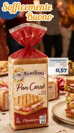 Moderna Mulino Bianco Pan Carrè offerta