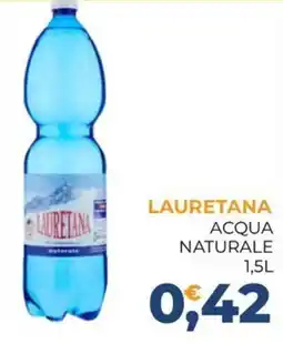 Moderna Acqua naturale Lauretana offerta