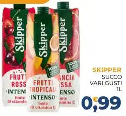 Moderna Skipper succo vari gusti offerta