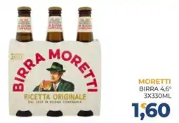 Moderna Birra Moretti offerta