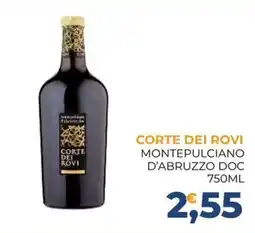 Moderna Corte dei Rovi Montepulciano d'Abruzzo DOC offerta