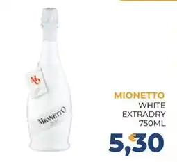 Moderna Mionetto white extradry offerta