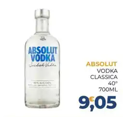 Moderna Absolut vodka classica offerta