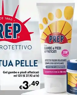 Maxi Supermercati Prep Gel gambe e piedi affaticati offerta