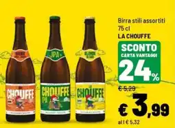 Iper La Grande La Chouffe Birra stili assortiti offerta